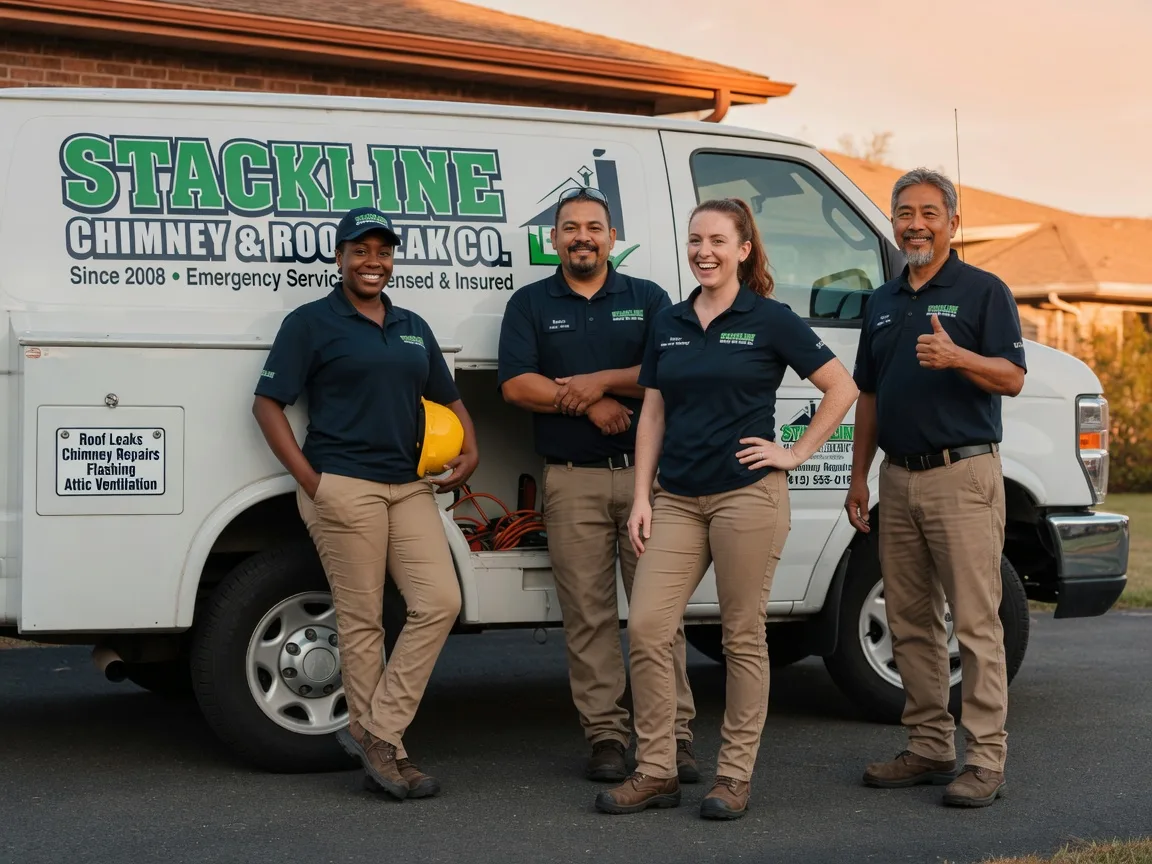Chimney flashing repair company in Mountain View, OK